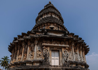 Sri Vidyashankar Temple in memory of pontiff Sri Vidyashankar in Sringeri, India.
