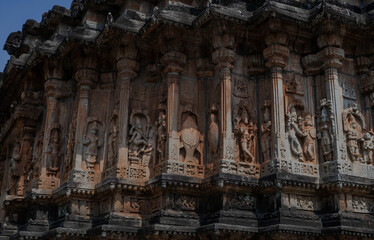 Sri Vidyashankar Temple in memory of pontiff Sri Vidyashankar in Sringeri, India.
