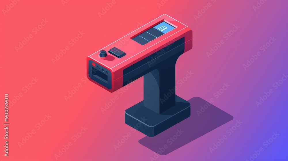 Poster efficient scanning: isometric barcode technology in 3d vector