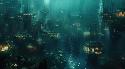 Underwater City of Lights