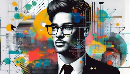 Modern background graphic idea