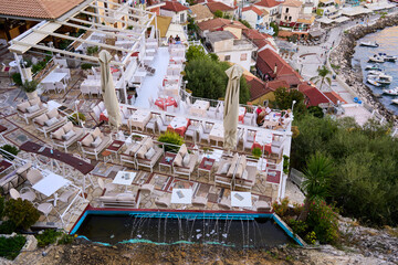 Restaurant in Parga, Greece