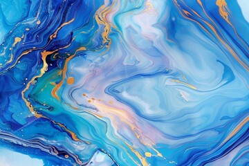 Texture color abstract background pattern art paint liquid blue effect. Abstract texture design pattern color background gold mineral luxury ink nature wallpaper creative rainbow stone water seamless.