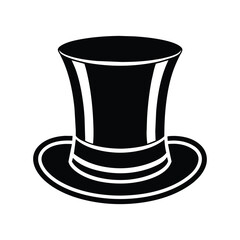 A Stylish Top Hat Silhouette