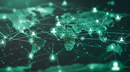 Obraz premium The modern creative communication and internet network connect in smart city . Concept of 5G wireless digital connection and internet of things future. Generative AI