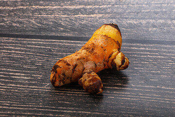 Fresh curcuma root for cooking