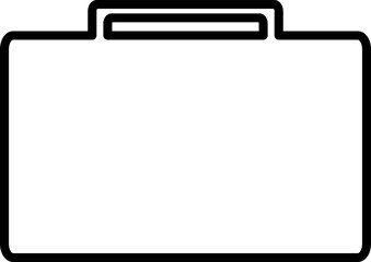 Brief Case Vector Graphic 