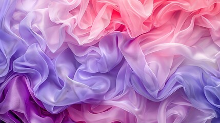 Obraz premium Multicolored fabric with pink, purple, and blue pattern