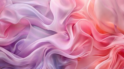 Fototapeta premium A stunningly vibrant background featuring intertwining shades of pink and purple, adorned with swirling lines in the center, graces the bottom half of this image