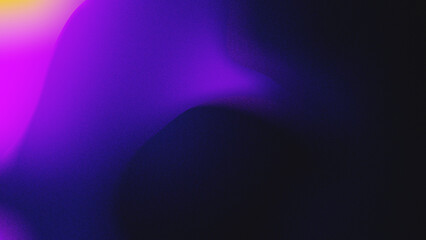 Gradient textured background grainy purple to midnight blue