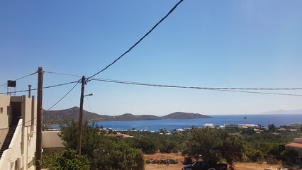 cable car in the mountains