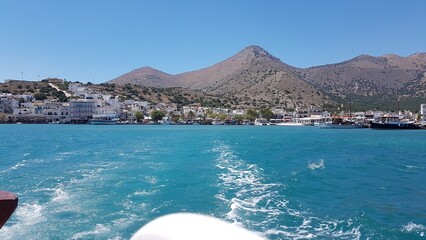view of the sea and mountains