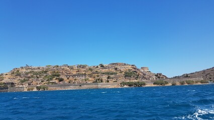view of the sea from the sea