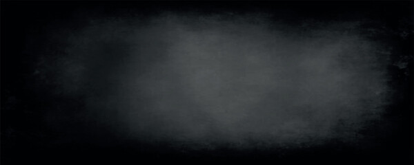 Textured grunge dark black concrete wall background