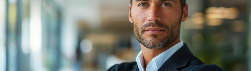 Obraz premium Management consultant advising businesses