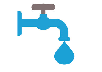 Faucet with Water Drop