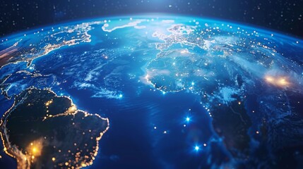 Obraz premium Earth from Space