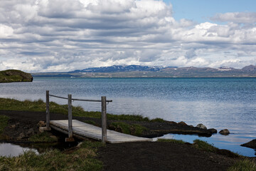 Obraz premium lake in mountains