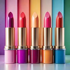 Obraz premium Mockup template beauty cosmetics products