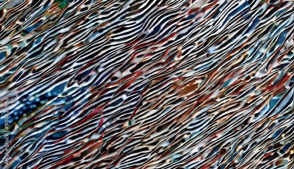 Wall mural background abstract lines convex blurred