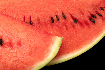 Close up of a watermelon pulp