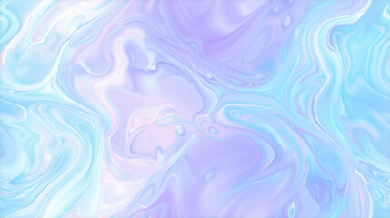 Fond de Marbre Liquide Pastel en Lavande et Bleu