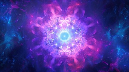 Obraz premium Esoteric geometry mystical magic wallpaper background 