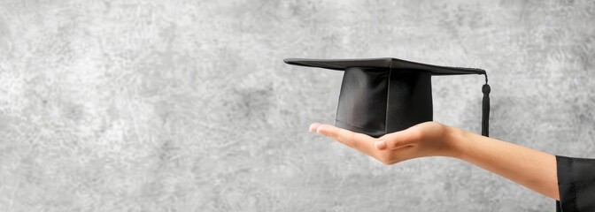 Graduation cap university school education wallpaper background