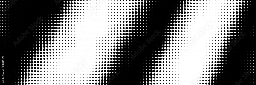 Poster halftone pattern. halftone dots background