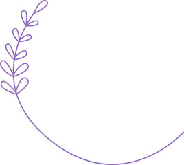 Lavender Branch Doodle