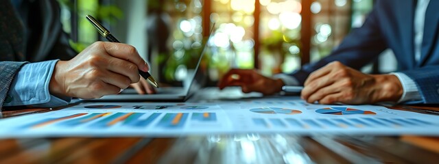  business consulting  collaboration  business people working in office  analytics banner background 