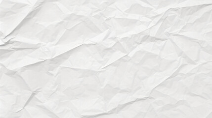 Fototapeta premium white crumpled paper background texture