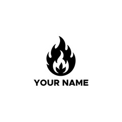 black fire vector