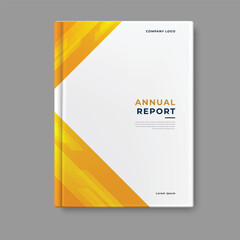 annual report template cover design 