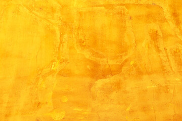 Abstract Yellow Textured Wall Surface