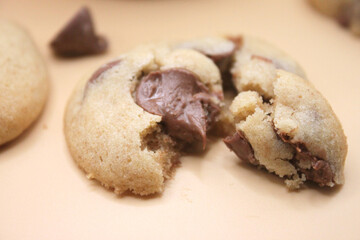 Homemade Baked Mini Chocolate Chip Cookies