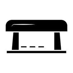 balance beam Solid icon