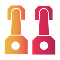 parallettes Gradient icon