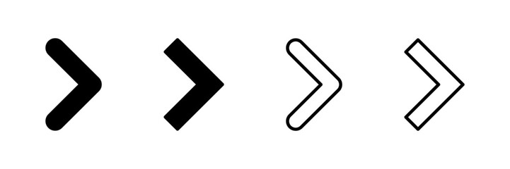 Obraz premium Arrow icon vector isolated on white background. Arrow symbol. Arrow vector icon