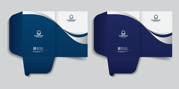 Unique real estate file cases presentation folder design. report cover template, presentation folder, cover design for folder, Professional luxury corporate creative presentation file folder