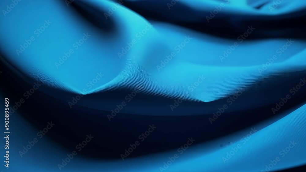 Aufkleber bold and dramatic a fabric transforms in front of our eyes folding and unraveling in a captivating d