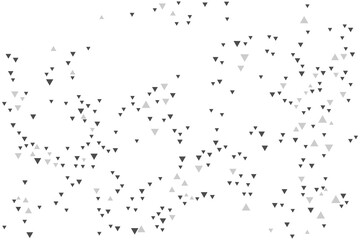 Triangles shapes are different sizes and have a seamless background pattern for commercials.
