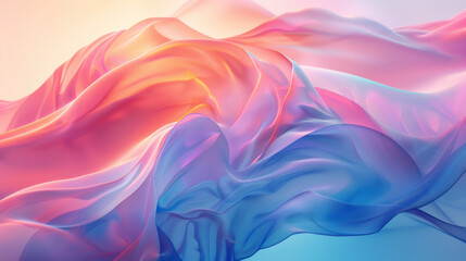 Obraz premium Dynamic Gradient Elegance