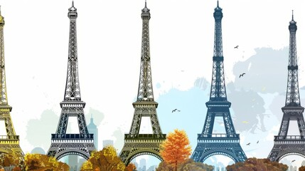 Olympic spirit and romantic landmark: the unique charm of the Eiffel Tower