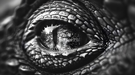 Fototapeta premium realistic dragon eye illustrations