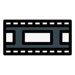 Fototapeta premium film strip icon