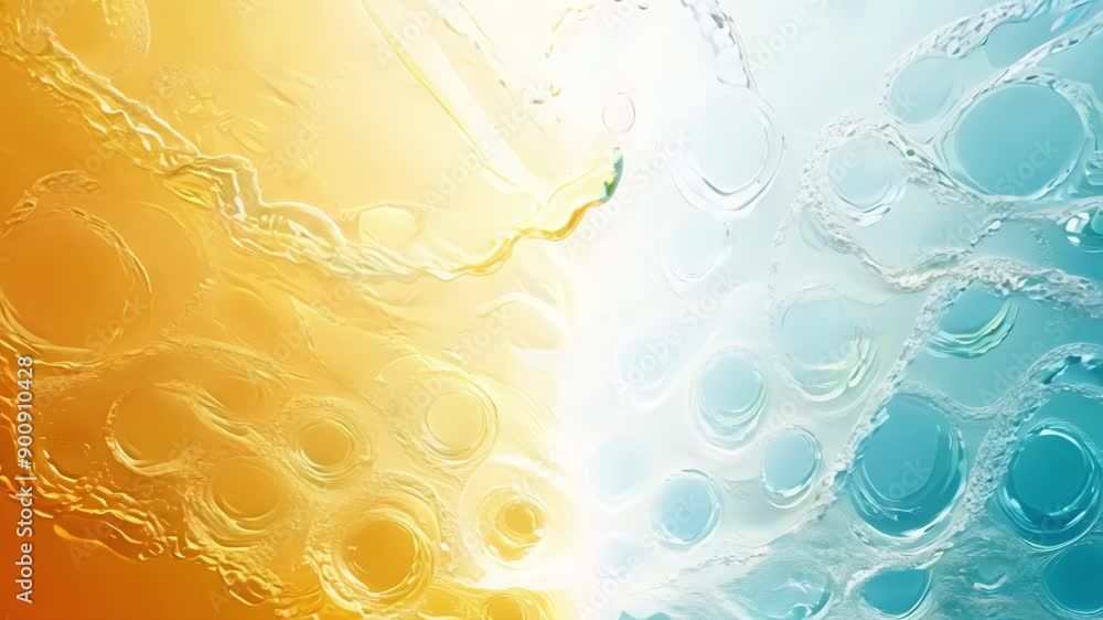 Poster in this abstract split screen sequence memories intertwine revealing the contrasting emotions of joy