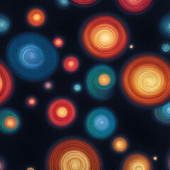 Galaxy spiral pattern background 