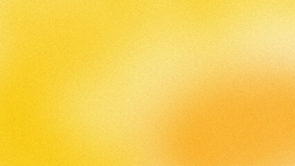 Abstract yellow background with grainy texture