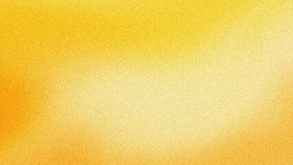 Abstract yellow background with grainy texture